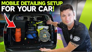 Making a Mobile Car Detailing Setup using a Car / It's actually better than a van screenshot 1