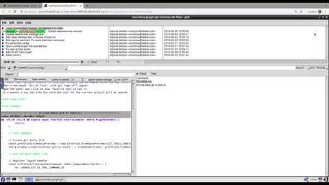 Eclipse Che Git UI Tools plugin demo