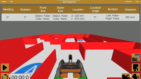 Wall Maze Challenge with Distance Sensor by Omar Khalid al-Shedi