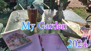 Garden Tour My Garden 2024 what did I get done today ? #mygarden2024 #gardentour #gardentalk