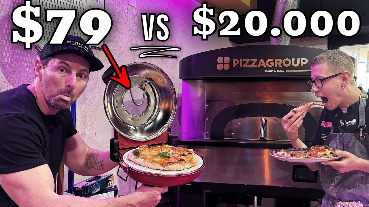 NEAPOLITAN PIZZA IN A $20.000 vs $79 PIZZA OVEN