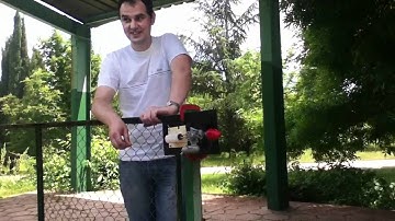 ASP 4cc model glow engine first run. Video 1of3.