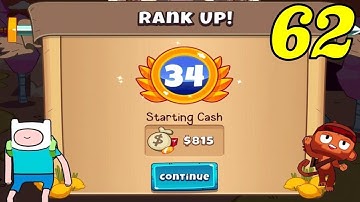 Bloons Adventure Time TD - Gameplay Walkthrough #62 - Wake Up Call ALL Normal (iOS, Android)