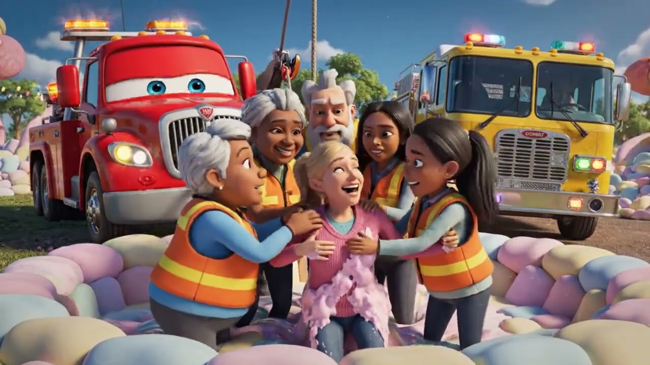 Đội Xe Siêu Quậy Vui Nhộn Nhất | nhạc thiếu nhi hay quá