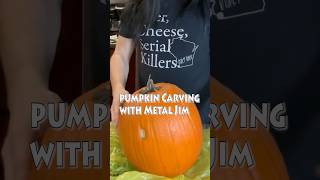 Pumpkin carving #metal #reels #comedy #halloween #music #new #howto #tiktok #song #pumpkin #youtube