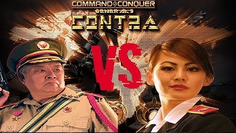 C&C Generals Contra 009 Final Challenge: Infantry General vs China Boss [Hard] #14