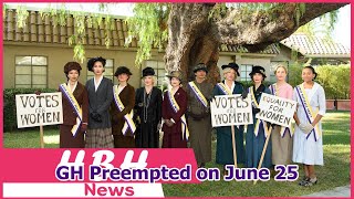 GH Preempted on June 25