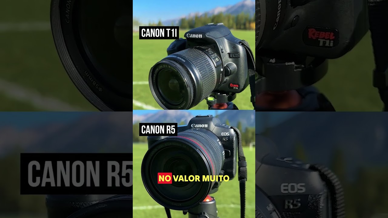 Câmera de R$30.000 vs Câmera de R$300 #shorts #fotografia