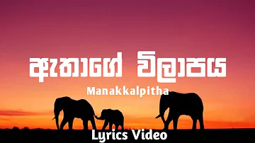 ඇතාගේ විලාපය - Manakkalpitha || lyrics video