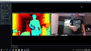 Intel D435 depth camera test
