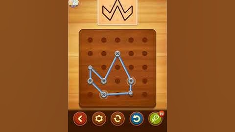 Line Puzzle String Art Acacia Level 43 Solution