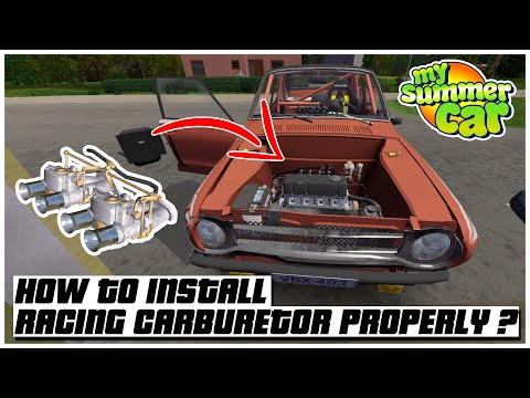 How to Install Racing Carburetor Properly ? | My Summer car 2022 | Ogygia Vlogs🇺🇸