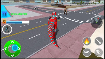 Dino Robot Car Robot Games - Android Gameplay #2