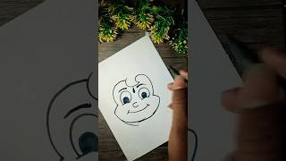 Chhota Bheem easy drawing#viral #art #drawing #shorts