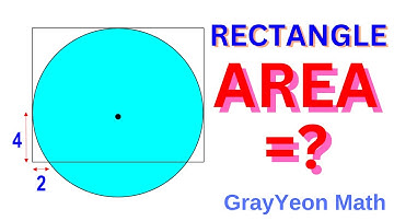 Find the area of the rectangle #geometryskills #mathpuzzles #thinkoutsidethebox