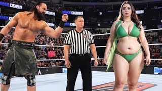 Drew mcintyre vs Female Wrestlers WWE Friday Night Smackdown highlights 4/19/2024 WWE Smackdown Live