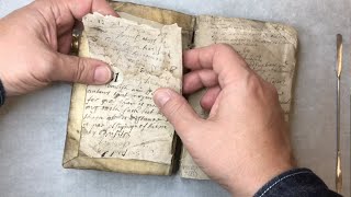 Conserving MS OGDEN/7/21, a 17th century manuscript conservation project screenshot 5