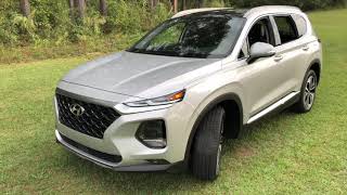 Best Detailed Walkaround 2019 Hyundai Santa Fe Ultimate 2.0T AWD