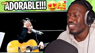 REACTING TO IU forgetting lyrics while performing Uaena | cute moment!!
