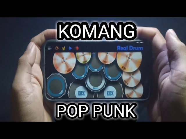 Komang - Raim Laode (pop punk) - By @AnggaSunguiks || REAL DRUM COVER class=