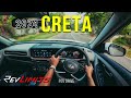 2024 hyundai creta sx o ivt  pov test drive 129  revlimits