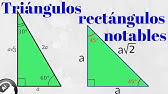 Triangulo Especial 45 45 90 Youtube
