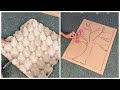 Easy Cardboard Craft Idea | DIY 3D Tree Wall Decor for Beginners |