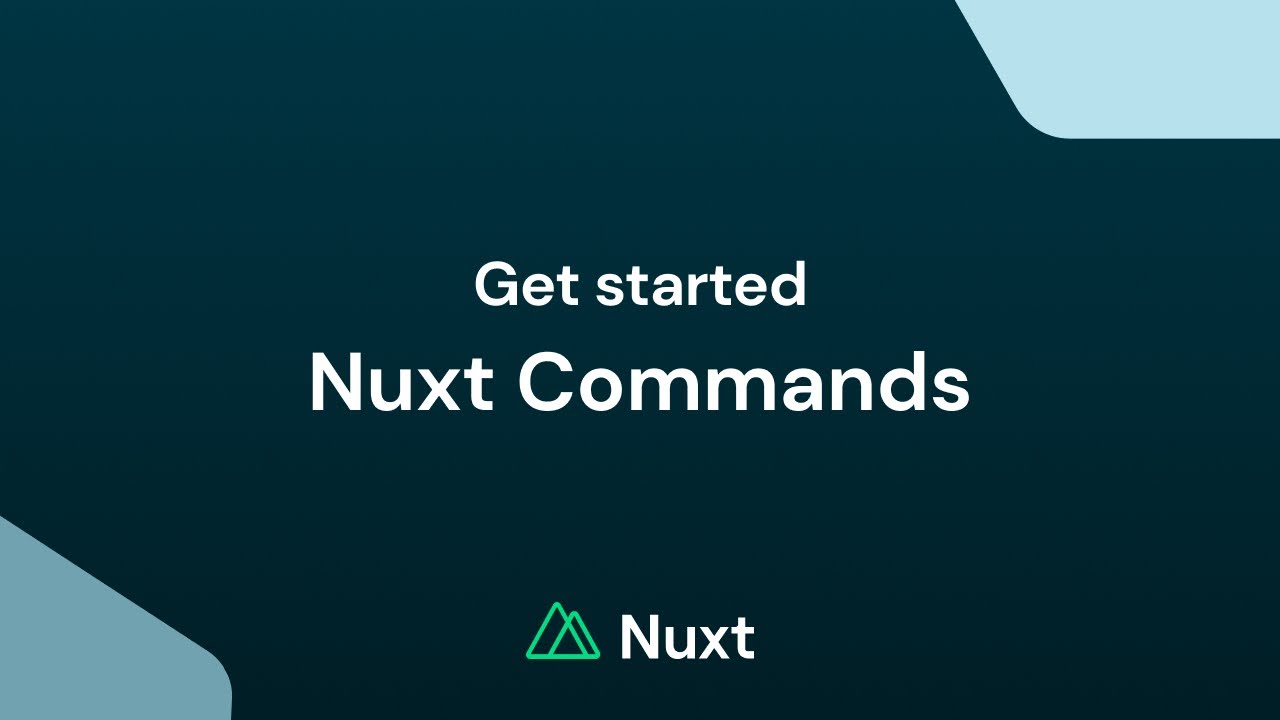 Nuxt Commands - YouTube