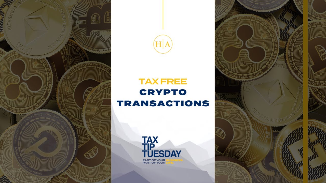 Tax Free Crypto Transactions - Tax Tip Tuesday #SHORTS
