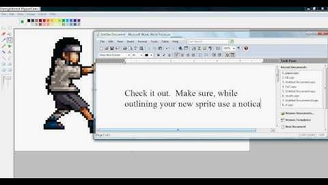 Sprite Editing Tutorial -Beginners-