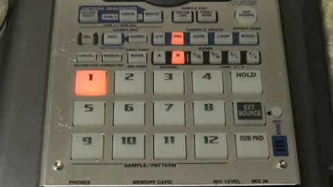 The Roland SP404 DVD