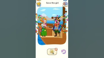 #Dop 5# level  133 save the girl 😊