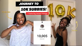 WE HIT 10K Subscribers!💃🏽| Celebration Special - 'Journey to 10k' | Never before seen clips🎬🙊 by Dudu Kineiloe 672 views 1 year ago 14 minutes, 57 seconds