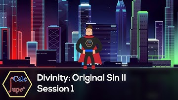 Character Creation and Story Starting | Divinity: Original Sin 2 (Session 1)