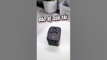 Ổ Cắm Du Lịch Đa Năng Deli – Sạc Nhanh 20W, Dùng Được Ở Nhiều Quốc Gia, Nhỏ Gọn & An Toàn!