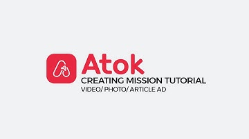 TUTORIAL | Create Ads on Atok App | ENG