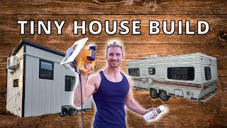 Converting RV Trailer to Tiny House on Wheels (THOW)