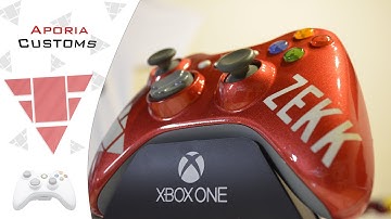 Custom Xbox 360 Controller: Zekk By Aporia Customs