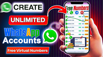 ✅ Get Free Virtual Number for WhatsApp & Telegram Verification  | OTP & SMS Method 2025
