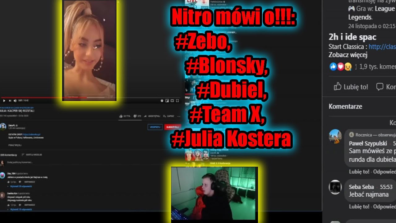Nitro przegląd i opinia o: Zebo, Blonsky, Dubiel, Team X, Julia Kostera❗🔥