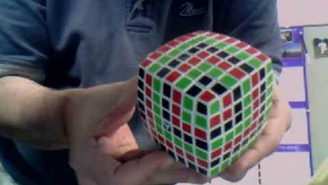 V-Cube 7x7 Spiral Pattern