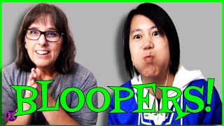 BLOOPERS!!  | My Reluctant Nonkopper Friend Reacts to Kpop