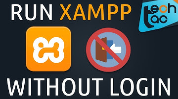 How to start XAMPP server on System Startup (WITHOUT LOGGING IN)