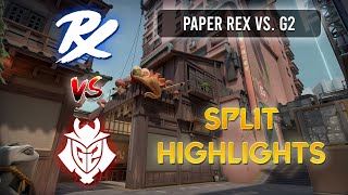 PRX (Paper Rex) vs. G2 ALL Split Highlights | VCT Masters Shanghai by Drop The Spike | VALORANT 80 views 2 days ago 5 minutes, 24 seconds