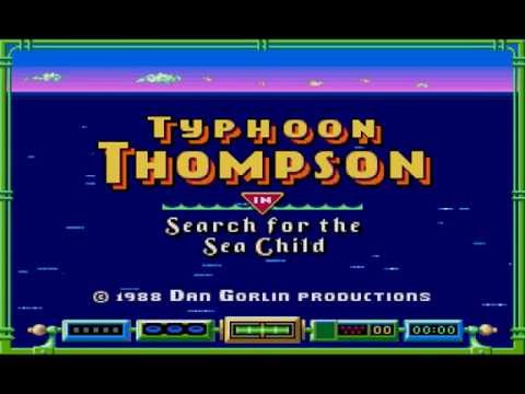 Typhoon Thompson In Search For The Sea Child - Quick Play - Atari ST