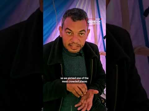 Dispatch from Gaza: Displaced man turns his tent into phone charging station