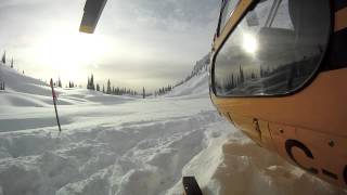 January Turns at Stellar Heliskiing