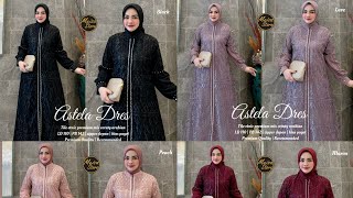 Model gamis premium bahan ceruti|cocok di buat kondangan