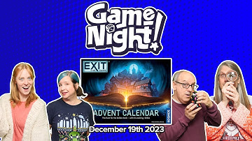 GameNight! 24 Days of Christmas - Exit: The Game Advent Calendar The Hunt for the Golden Book Day 19