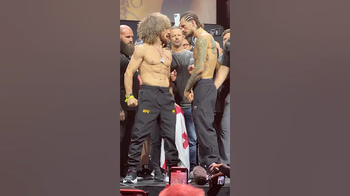 😳😤 SEAN O’MALLEY VS MERAB DVALISHVILI 2 FINAL FACE OFF (UFC 316)